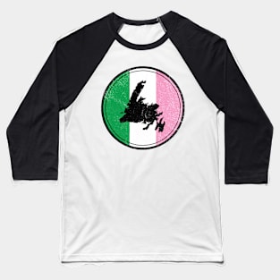 Newfoundland Map Dominion Flag || Newfoundland and Labrador || Gifts || Souvenirs Baseball T-Shirt